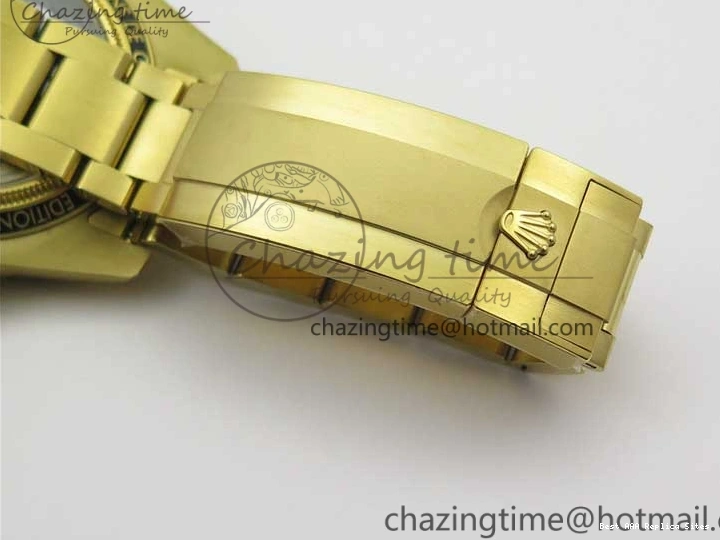 Good Copy Rolex Watches Skeleton Submariner on SA YG Edition Pirlo Project Bracelet Best 2981 YG Andrea VRF Popular 0108